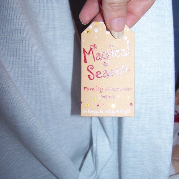 Magical Season NWT Men's PJ Set Sz L - Picture 5 of 5